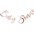 Rose Gouden Slinger Baby Shower 1,5m, Verzenden, Nieuw