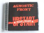Agnostic Front - Riot Riot Upstart, Cd's en Dvd's, Verzenden, Zo goed als nieuw