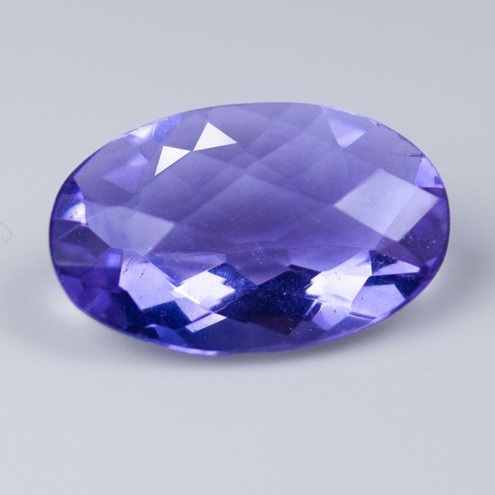 1 pcs Blauw, Violet, Roze, Paars Fluoriet - 5.43 ct -, Sieraden, Tassen en Uiterlijk, Edelstenen