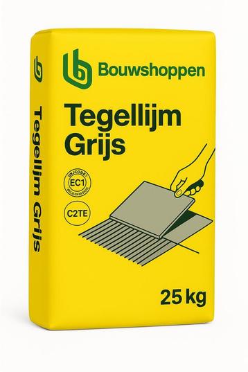 Bouwshoppen Tegellijm Poeder Grijs Flexibel zak á 25 kg beschikbaar voor biedingen