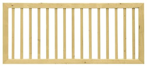 Nieuw! Azalp vurenhouten hek recht kader, Tuin en Terras, Tuinhekken en Hekwerk, Nieuw, Hout, Verzenden