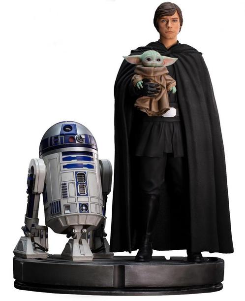 Iron Studios Star Wars The Mandalorian 1/4 Replica Legacy, Verzamelen, Poppetjes en Figuurtjes, Ophalen of Verzenden