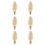 Led lamp E14 | Kaars | Calex | 6 stuks, Verzenden, Nieuw