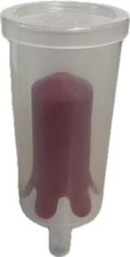 Glazen pot 5 liter met deksel en waterslot, Huis en Inrichting, Verzenden, Nieuw