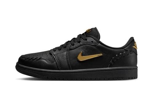 Jordan 1 Low Method of Make Black Metallic Gold (W), Kleding | Dames, Schoenen
