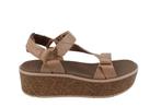 -5% Teva  Teva Madera wedge dames wandelsandaal  maat 42, Nieuw, Beige, Verzenden