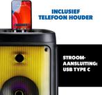 2dekans | Bluetooth Speaker met Microfoon - Partybox met, Ophalen of Verzenden, Zo goed als nieuw