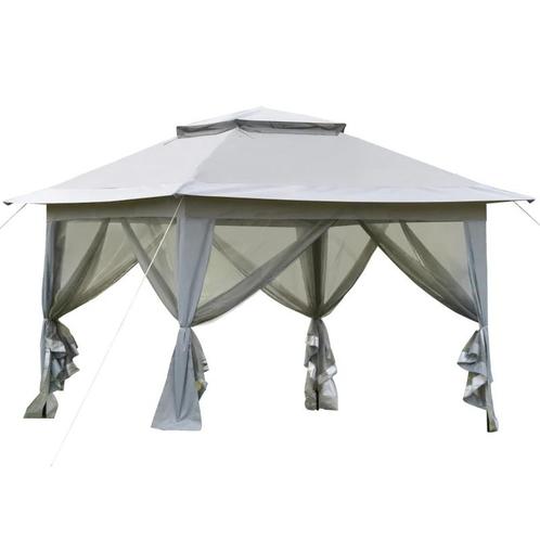 TRUUSK Vouwpaviljoen Pop-up Tent Tuinpaviljoen Inclusief Rol, Tuin en Terras, Partytenten, Nieuw, Verzenden