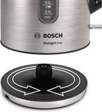 Bosch TWK4P440 DesignLine - Waterkoker - RVS / Zwart, Verzenden, Zo goed als nieuw