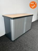 Roldeurkast Gispen | Refurbished | 74H 120B 45D | Antraciet, Werkplek, Kast, Gebruikt, Ophalen of Verzenden