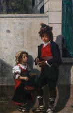 Evariste de Valernes ( 1816-1896) - Bambini che contano i