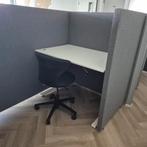 2x akoestische werkplek   klein bureau ihv , met bureaustoel, Huis en Inrichting, Bureaus, Ophalen of Verzenden, Nieuw