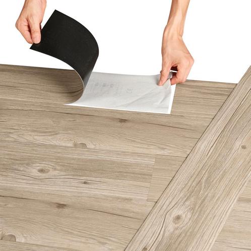 PVC laminaat zelfklevend set van 42 Italian oak 5,85 m², Huis en Inrichting, Stoffering | Vloerbedekking, Nieuw, Verzenden