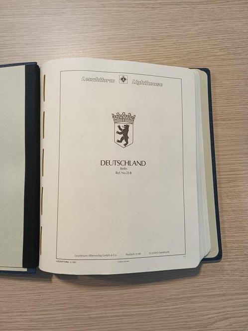 Berlijn 1949/1990 - Goed gevuld Album Berlijn op Leuchtturm, Postzegels en Munten, Postzegels | Europa | Duitsland