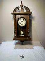 Regulateur wandklok - Hout, Messing - 1920-1930, Antiek en Kunst, Antiek | Klokken