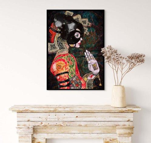 Carlotta Baldazzi - Amazzone, Antiek en Kunst, Kunst | Schilderijen | Modern