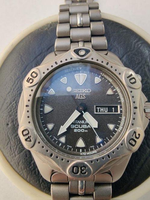 Seiko - Starfish AGS Scuba Diver Grey Ghost - Zonder, Sieraden, Tassen en Uiterlijk, Horloges | Antiek