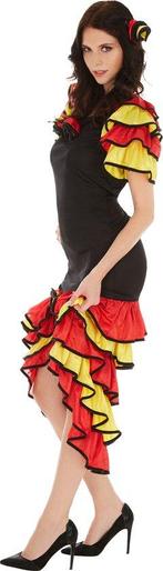 2dekans | Dressforfun vrouwenkostuum flamencodanseres Maria, Ophalen of Verzenden, Zo goed als nieuw