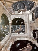 Maurits Cornelis Escher (1898-1972) - OTHER WORLD (1947) -