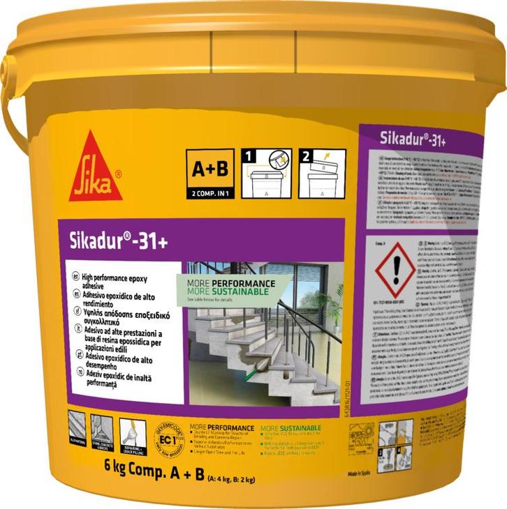 Sika Bouw Sikadur 31 alles in n epoxylijm 1,2 kg, blik, Doe-het-zelf en Verbouw, Overige Doe-het-zelf en Verbouw, Nieuw, Verzenden