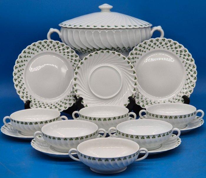 Eetservies - Haviland Limoges – Suppenservice mit, Antiek en Kunst, Antiek | Meubels | Tafels