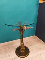 Gouden Palm - Bijzettafel - Metaal, Antiek en Kunst