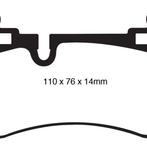 EBC 08-13 Mercedes-Benz C63 AMG (W204) 6.2 Yellowstuff Rear, Ophalen of Verzenden, Nieuw