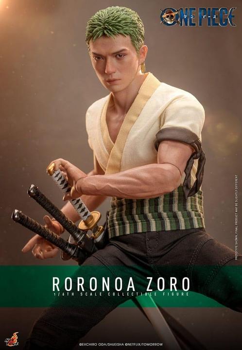 One Piece (Netflix) Action Figure 1/6 Roronoa Zoro 31 cm, Verzamelen, Film en Tv, Nieuw, Ophalen of Verzenden