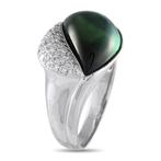 Ring - 18 karaat Witgoud, Mooie 18K Wit Gouden 0,70 ct, Nieuw