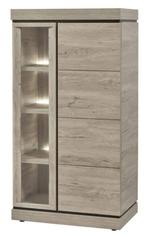 Kolomkast Bloemendaal Rechts - vitrinekasten, Nieuw, Overige materialen