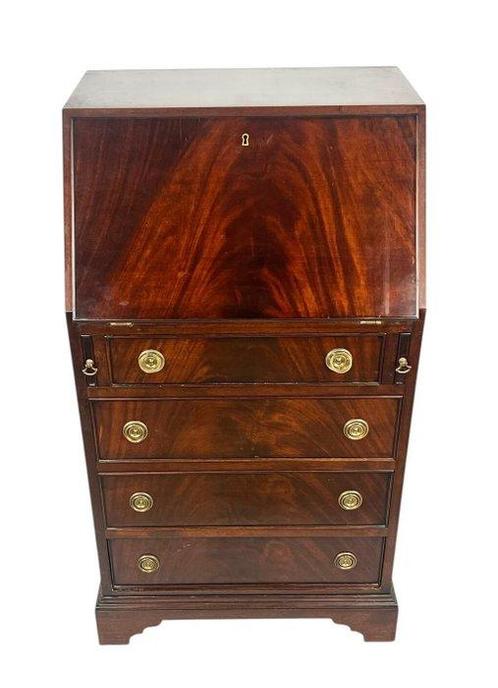 Secretaire - Mahonie - bureau, Antiek en Kunst, Antiek | Overige Antiek