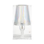 Kartell Take Tafellamp, kristal helder , Magazijnuitverkoop,, Huis en Inrichting, Lampen | Tafellampen, Nieuw, Verzenden