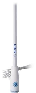 Marifoon antenne Scout KS-21  Fiberglas wit 90 cm., Watersport en Boten, Nieuw, Zeilboot of Motorboot, Ophalen of Verzenden