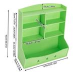 Kinderboekenkast met Speelgoedopberger – Kast 76,5×34×93 cm, Huis en Inrichting, Kasten | Overige, Verzenden, Nieuw