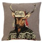 gobelin kussen nordic hert 45x45cm, Verzenden, Nieuw