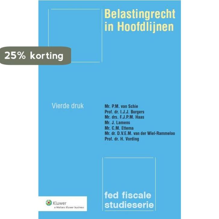 Belastingrecht in Hoofdlijnen Studenteneditie 9789013123432, Boeken, Wetenschap, Gelezen, Verzenden