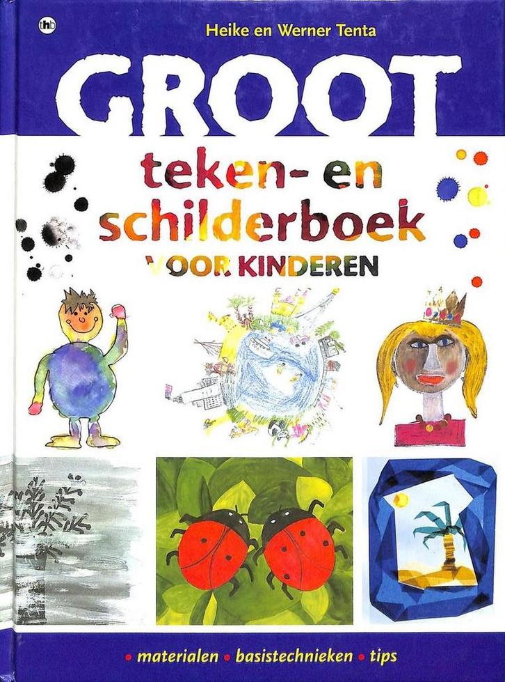 Groot teken- en schilderboek voor kinderen 9789044300970, Boeken, Hobby en Vrije tijd, Gelezen, Verzenden