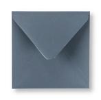 Envelop 14 x 14 cm Structuur Grijsblauw, Hobby en Vrije tijd, Kaarten | Zelf maken, Nieuw, Verzenden
