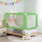 vidaXL Bedhekje peuter 150x25 cm stof groen, Verzenden, Nieuw