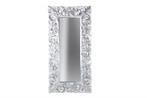 Elegante wandspiegel VENICE 180x90cm zilver antiek, Huis en Inrichting, Woonaccessoires | Spiegels, Ophalen of Verzenden, Nieuw