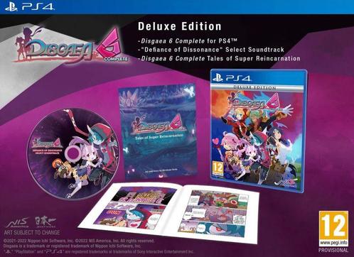 Disgaea 6 Complete-Deluxe Edition (PlayStation 4) NIEUW, Spelcomputers en Games, Games | Sony PlayStation 4, Nieuw, Ophalen of Verzenden