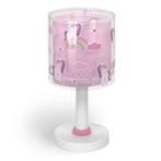 Roze kinderkamer tafellamp kunststof, Unicorn, Ophalen of Verzenden, Nieuw