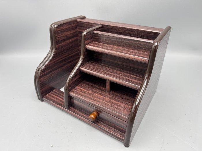 Ladekast - Hout - bureau-organizer, Antiek en Kunst, Curiosa en Brocante