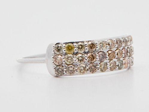 Zonder Minimumprijs - Ring 14 kt. - 0.51ct. tw. Diamant, Sieraden, Tassen en Uiterlijk, Ringen