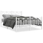 Stalen Bedframe 140x190 | Tweedekansje | OP=OP, Huis en Inrichting, Slaapkamer | Bedden, Wit, Nieuw, Metaal, 140 cm