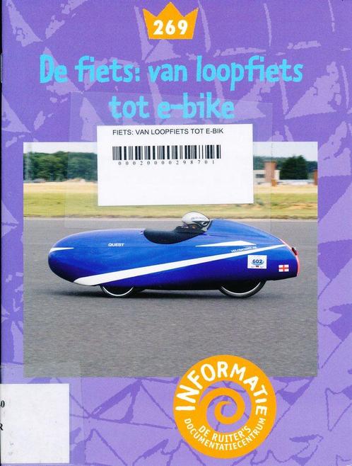 De Ruiters informatie 269: De fiets: van loopfiets tot e-bi, Boeken, Schoolboeken, Nieuw, Verzenden