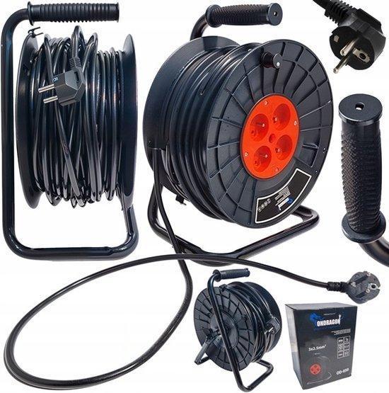 Kabelhaspel 25meter - 3x2,5mm, Doe-het-zelf en Verbouw, Kratten en Dozen, Nieuw, Ophalen of Verzenden