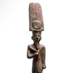 Oud-Egyptisch Brons Beeld van Amon-Re, Antiek en Kunst
