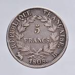 Frankrijk. Napoléon I (1804-1814). 5 Francs 1808 Rouen