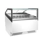 GGM Gastro | Ijsvitrine ADAM - 1200mm - Convectie - voor 12x, Verzenden, Nieuw in verpakking